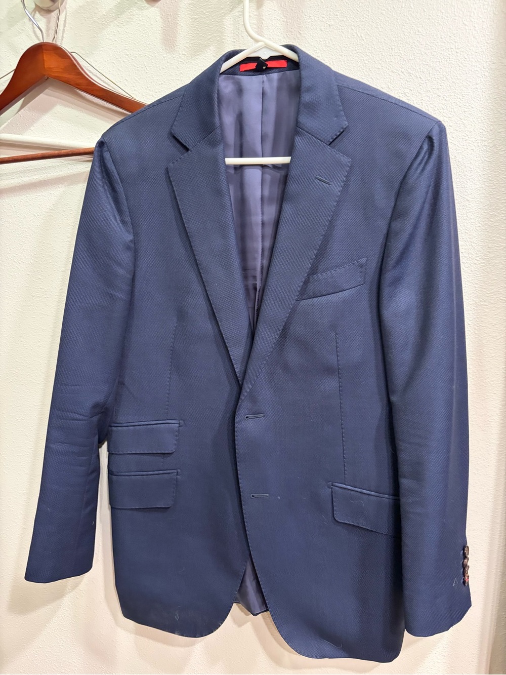 Suitsupply Navy Blue Single-Breasted Sport Coat